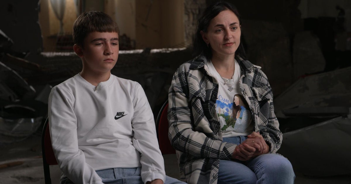 Ukrainian mothers who survived Russian strike with their children recount horrifying scene
