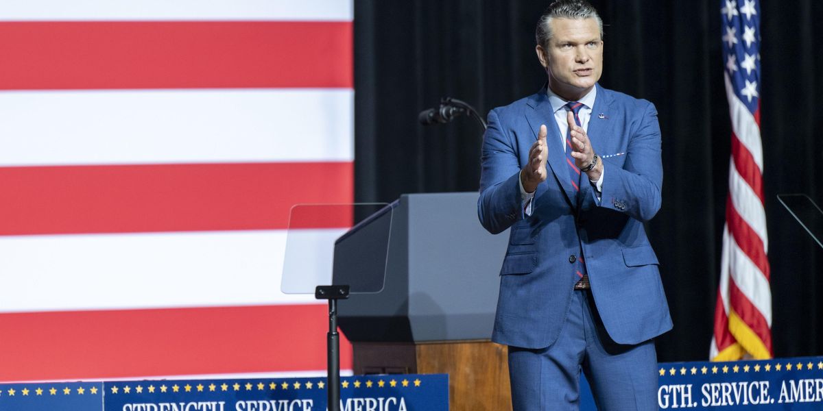 Hegseth dropped big Venezuela easter egg in Quantico speech