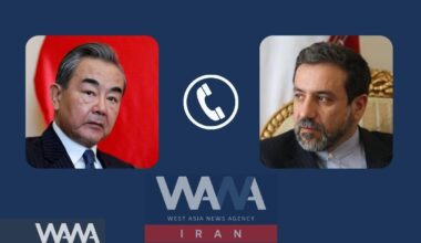 Phone Conversation Between the Foreign Ministers of Iran and China