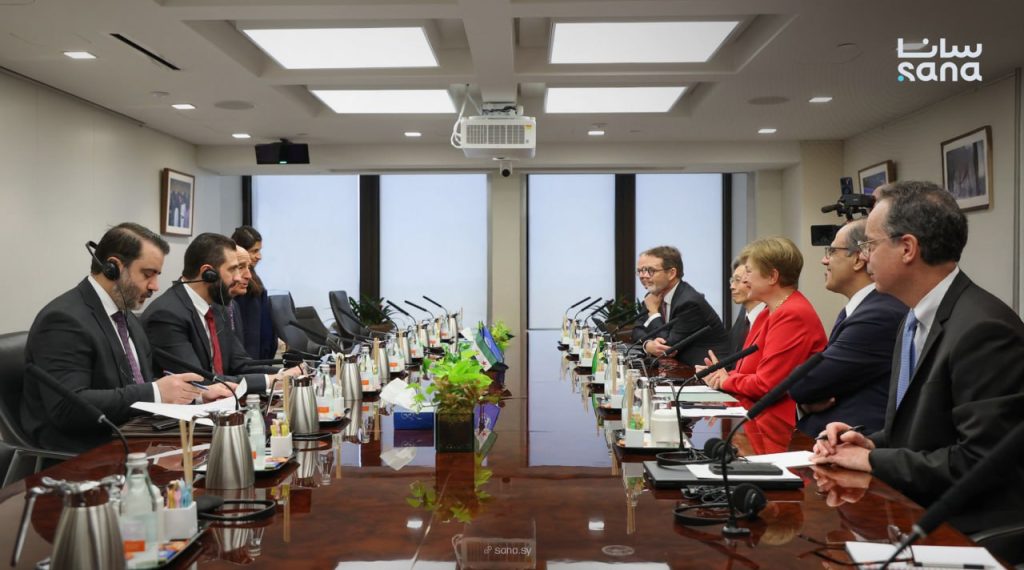 Syrian President, IMF Managing Director explore economic cooperation