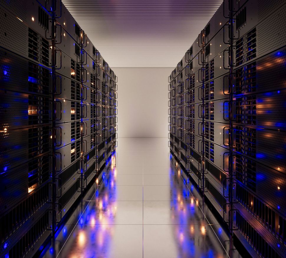 Servers in a data center