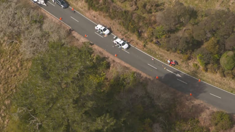 The scene of the fatal shooting at Marokopa.