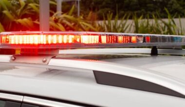 Police car involved in collision while rushing to crash scene