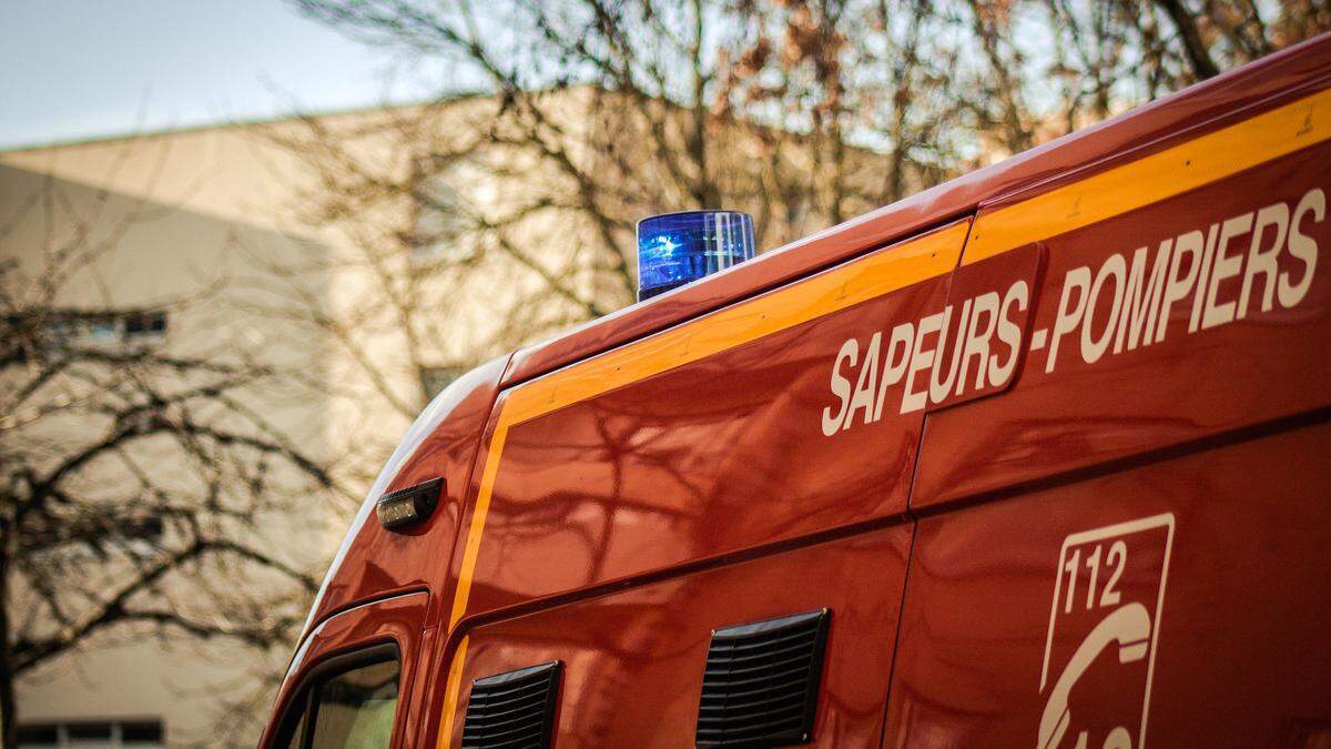 Die Feuerwehr war nach dem Unfall zwischen Fontoy und Boulange mit einem Großaufgebot im Einsatz.