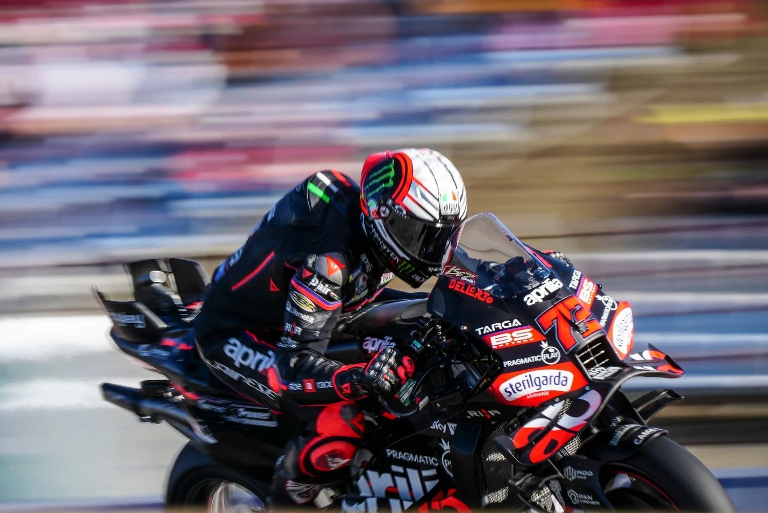 Marco Bezzecchi of Aprilia Racing delivered a wire-to-wire masterclass at the Autódromo Internacional do Algarve