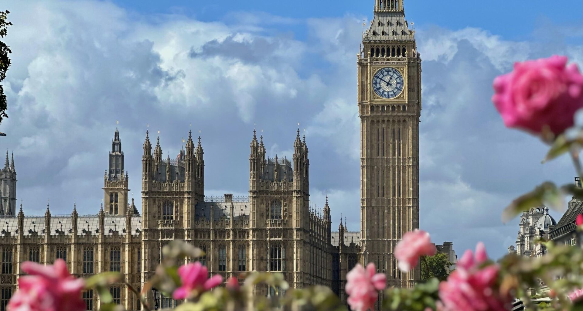 London on a good day!