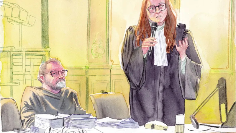 Frédéric Péchier, défendu par sa soeur, Julie Péchier