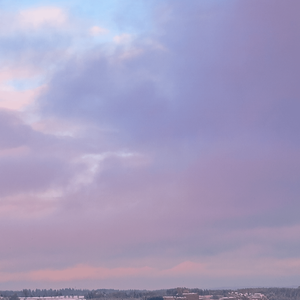 Erster Schnee in Schönheide