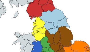 Revised English Regions