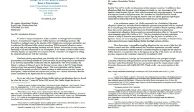 Andrew Mountbatten Windsor, formerly known as Prince Andrew, ordered by House Democrats to appear before congress in Washington, DC for questioning over his links to pedophile Jeffrey Epstein.