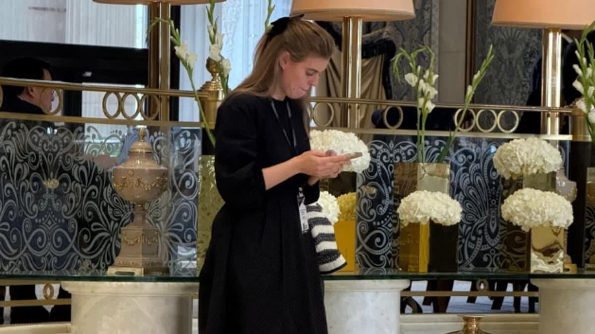 Princess Beatrice hosts a tea party for super-rich dignitaries in Saudi
