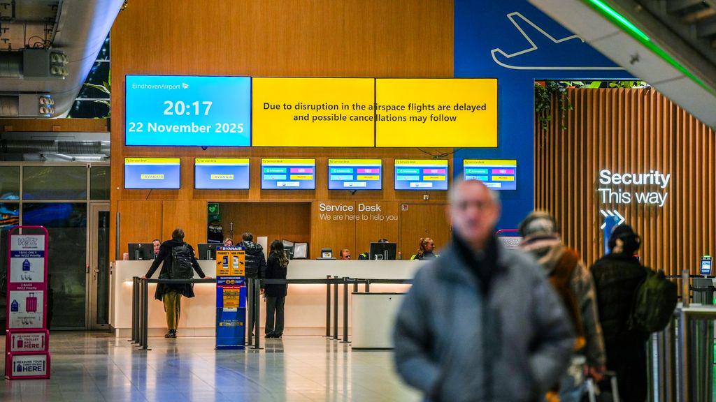 Luchtverkeer boven Eindhoven Airport verstoord door drones