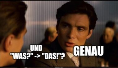 Sorry, liebe Deutschlerner!