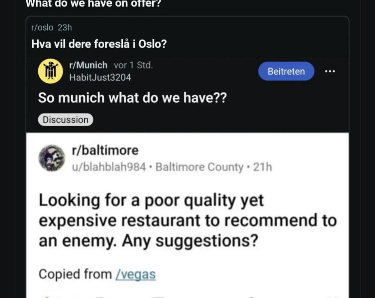 What do we have in Helsinki?