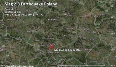 Small 2.8 Quake Hits Near Jaworzno, Silesian Voivodeship, Poland