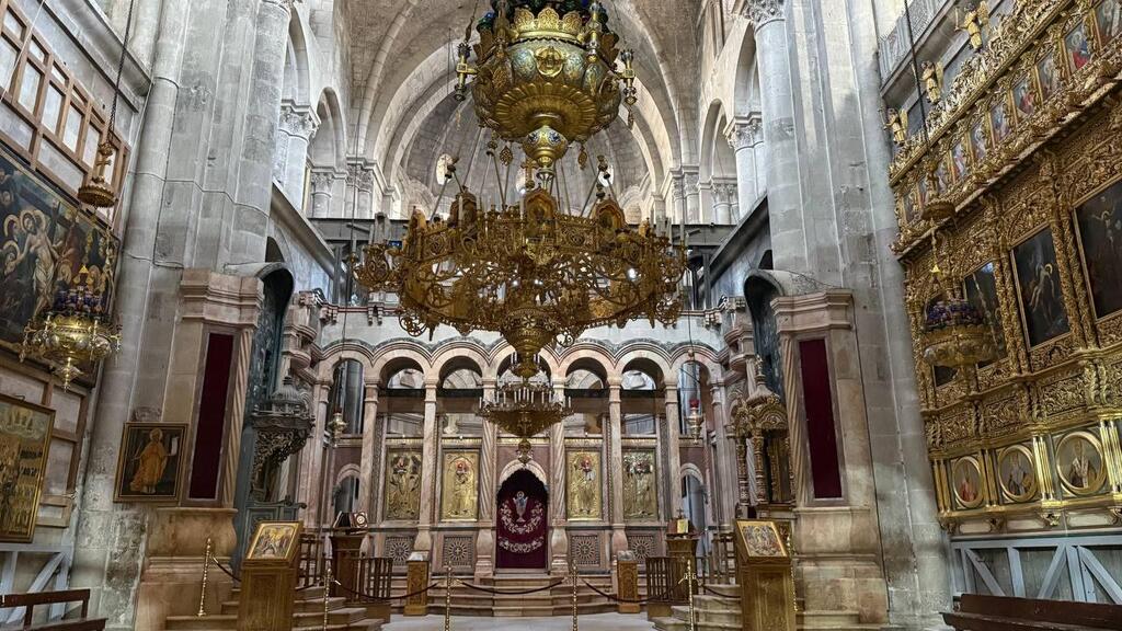 Church of the Holy Sepulchre (Photo: Sapir Gordo) כנסיית הקבר