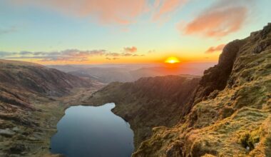 Sunrise on Cadair Idris