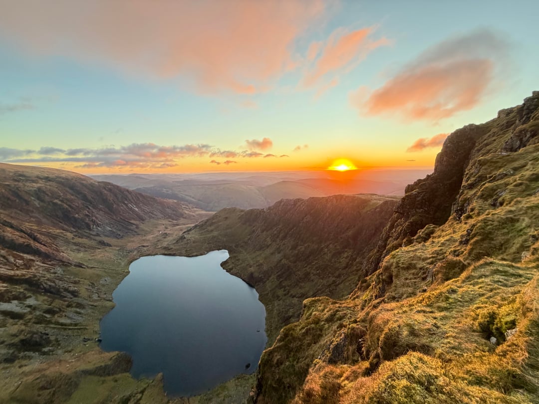 Sunrise on Cadair Idris