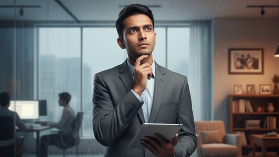 A post about choosing between a stable job and an ageing father’s family business had sparked mixed reactions.(Representational image/Gemini AI generated)