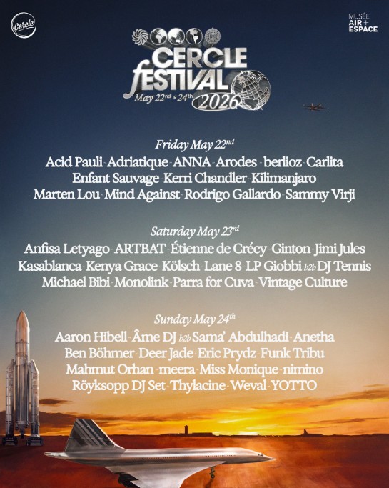 Cercle Festival 2026 lineup