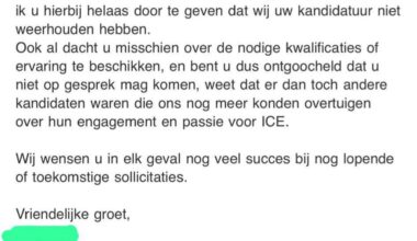 Alsof solliciteren niet demotiverend genoeg is