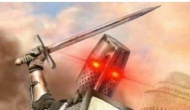 Oprostite, ampak deus vult!