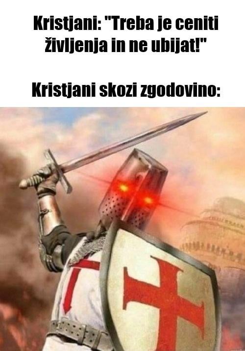 Oprostite, ampak deus vult!