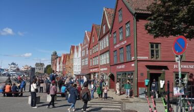 first time ever in Bergen and it was sunny