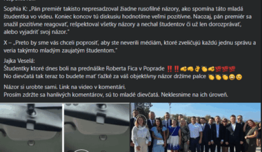 Studenti na Ficovej prednaske su taki ze...