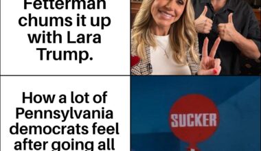 Fetterman sucks and his voters are suckers.