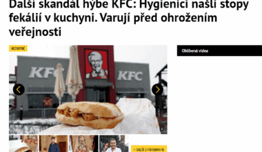 Už asi mají čerstvý kuřata tak museli začít srát do jídla aby nás otrávili 😍