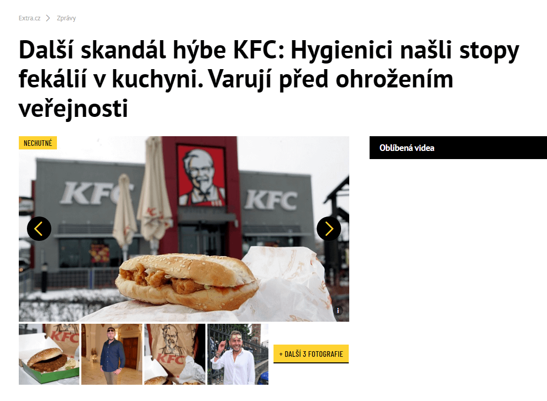 Už asi mají čerstvý kuřata tak museli začít srát do jídla aby nás otrávili 😍