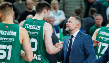 „Žalgirį“ gyręs Žibėnas pasiuntė žinutę auklėtiniams: „Tai – užknisa, netoleruotina“