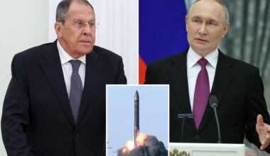 Russia working on proposals for nuclear weapons testing, Foreign Minister Sergey Lavrov says