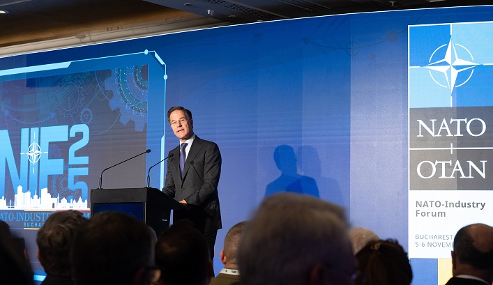 NATO’s Secretary General states that the Alliance has surpassed Russia in ammunition production.