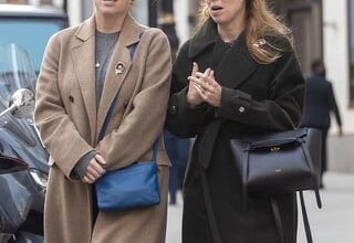 Princesses Beatrice and Eugenie were photographed together for the first time since Andrew was officially stripped of royal titles