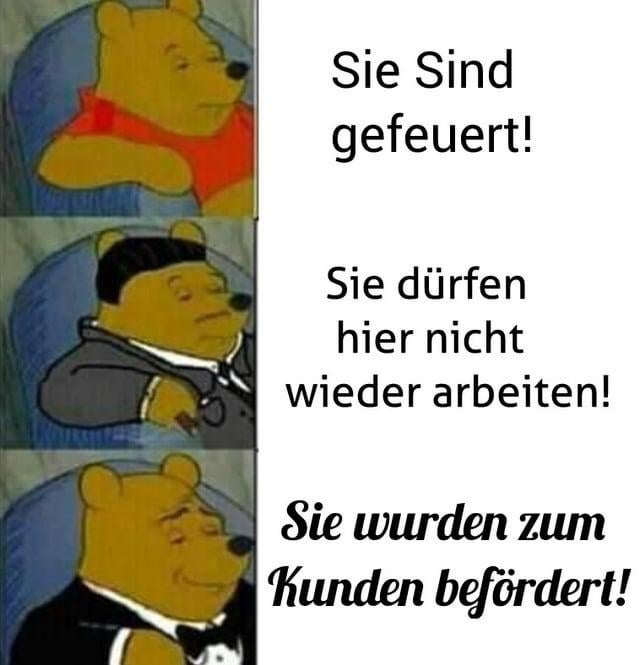 Sie sind befördert