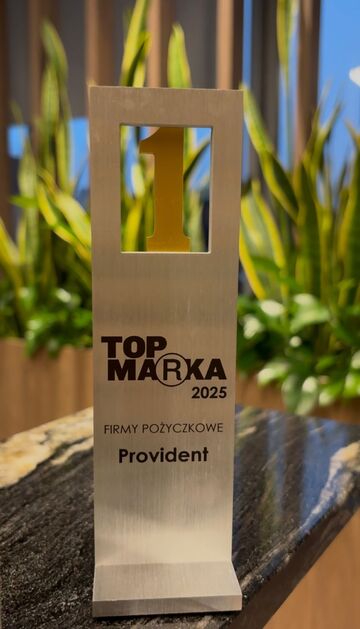 Provident Polska kolejny raz z tytułem Top Marka