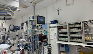 Aprīkojums Oslo Universitātes slimnīcā