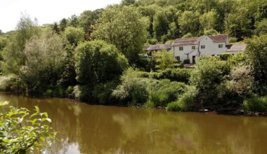 Cottages at Ironbridge.