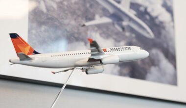 Smartlynx Latvia pa burbuli, ož pēc shēmas.