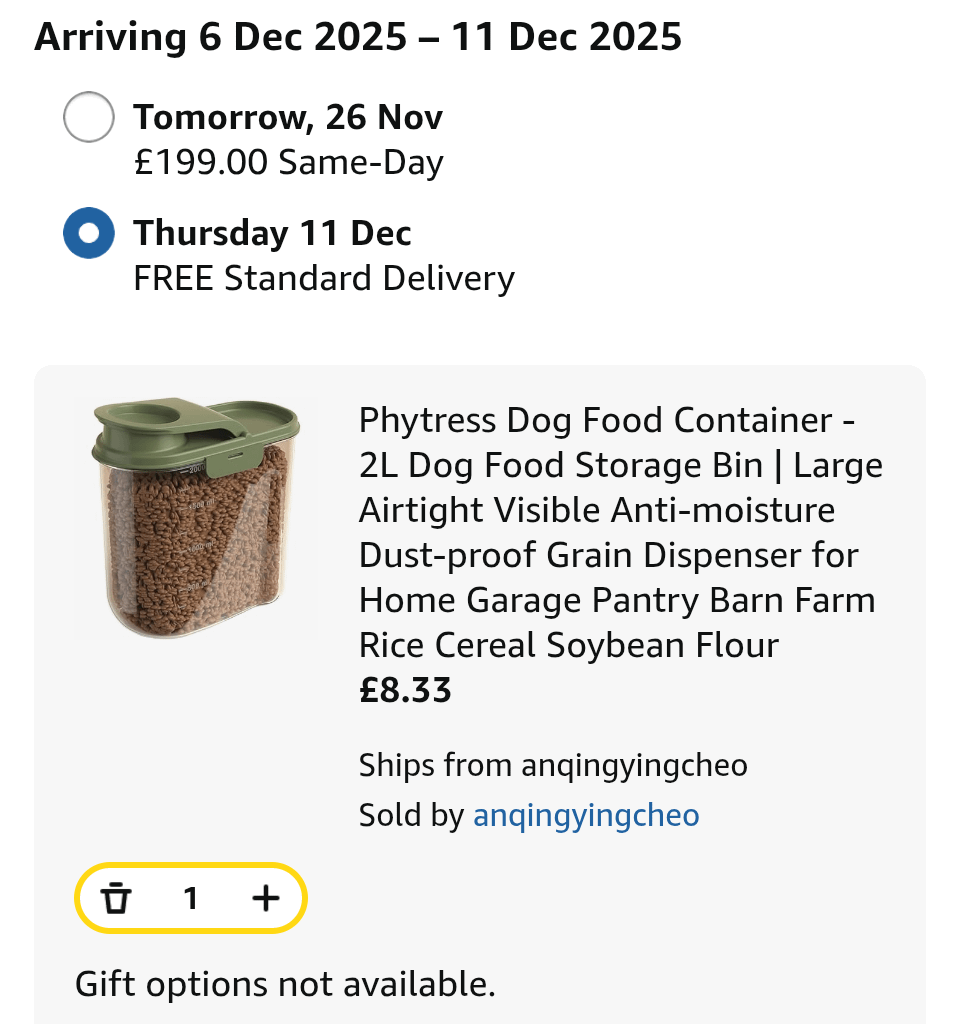 Thanks, but I do not need it that urgently