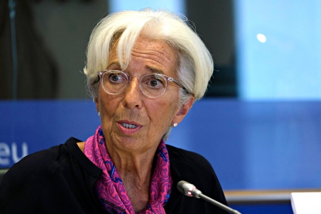 Christine Lagarde Was Asked At Bitcoin Highs How Much She Thought It Was Worth, She Held Firm On 'Nothing' — BTC Has Fallen 32% Since Then