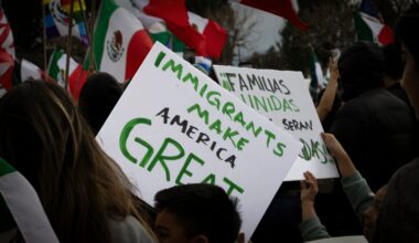 Roughly 200 Venice High Students March in ICE Protest