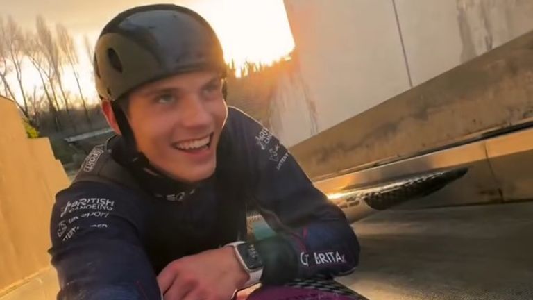 Mr Rozentals during a training session. Pic: @kurtsadams/Instagram