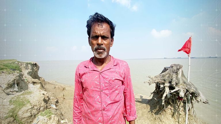 Deepak Patra has had to move six times in the last 30 years