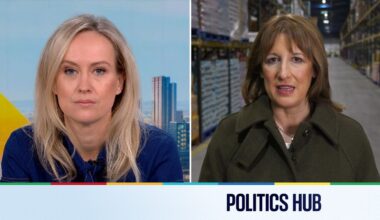 Politics latest: Reeves says 'working people will pay more' but denies 'specific' manifesto breach | Politics News