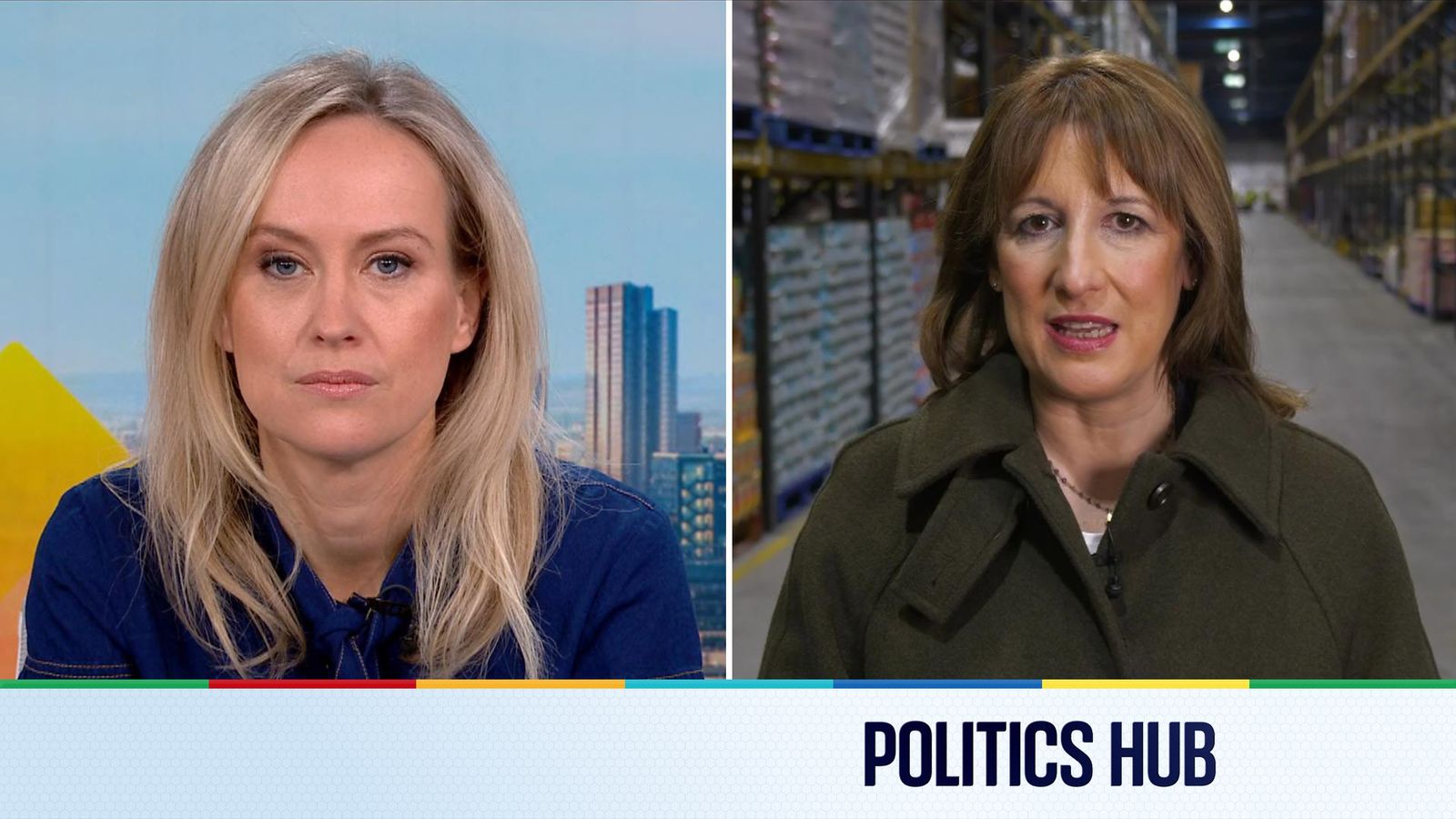 Politics latest: Reeves says 'working people will pay more' but denies 'specific' manifesto breach | Politics News