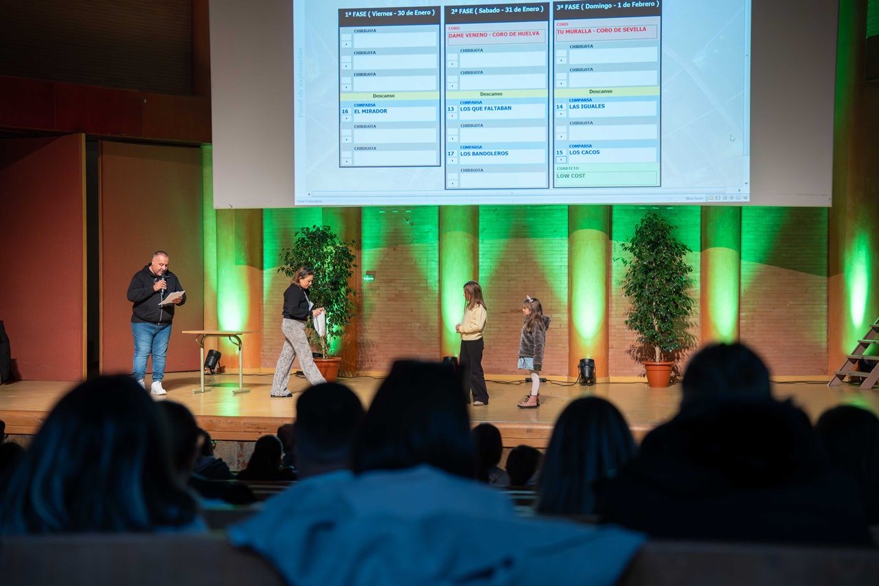 La chirigota “Las Justinas” abrirán el viernes, 30 de enero, el Concurso de Agrupaciones del Carnaval Romano