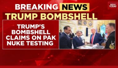 Donald Trump claims Pakistan, China testing nuclear weapons